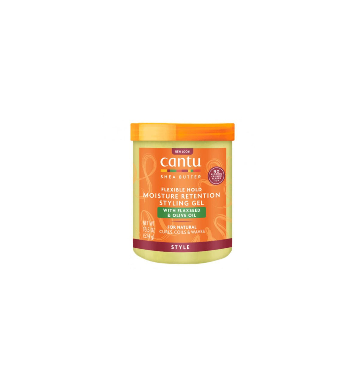CANTU FLAXSEED & OLIVE OIL STYLING GEL