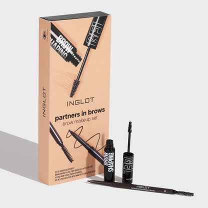 INGLOT Partners in Brows Makeup Set