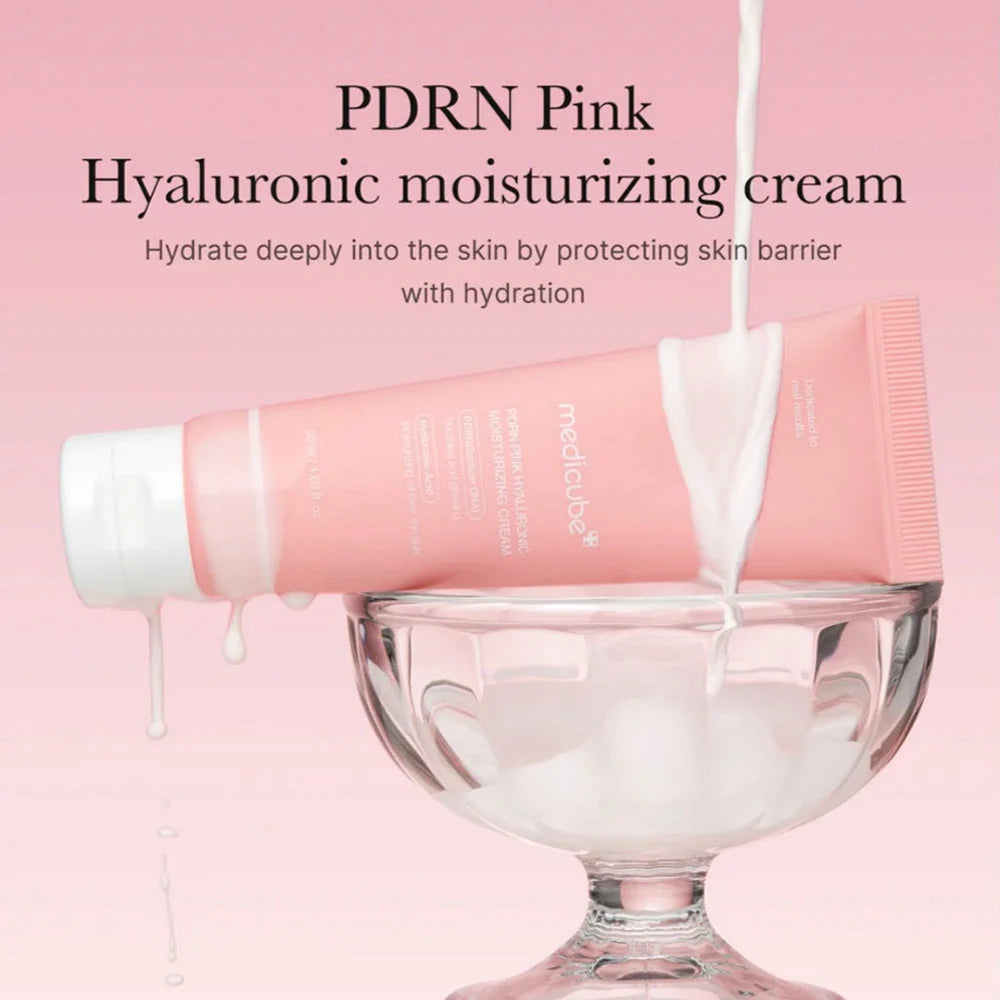 MEDICUBE - PDRN Pink Hyaluronic Moisturizing Cream - 50ml
