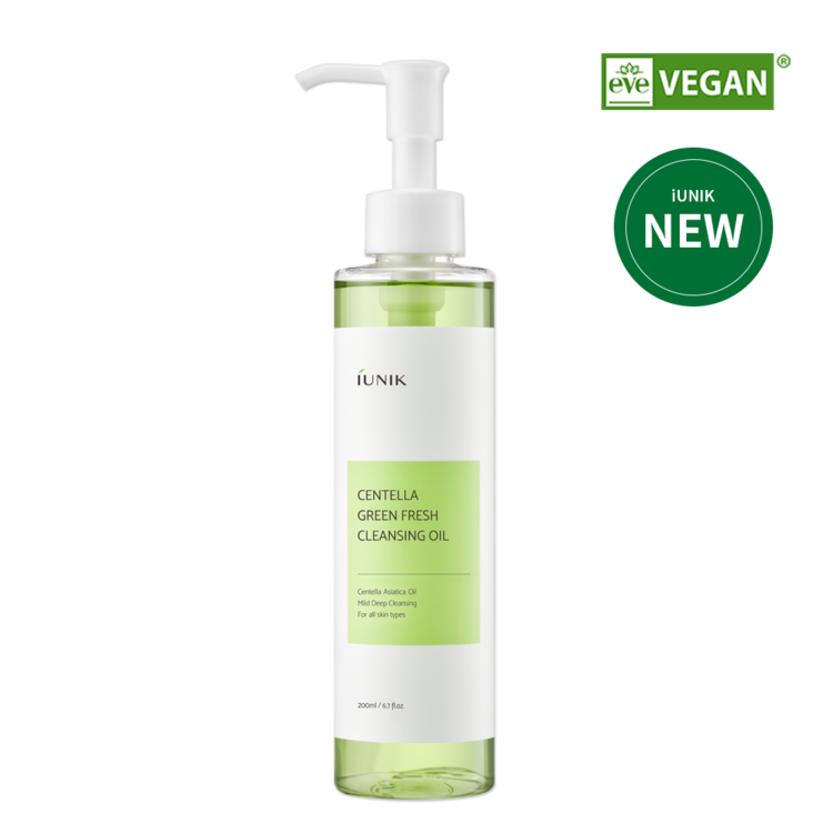 IUNIK Centella Green Fresh Cleansing Oil 200 ml