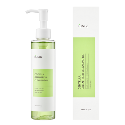 IUNIK Centella Green Fresh Cleansing Oil 200 ml