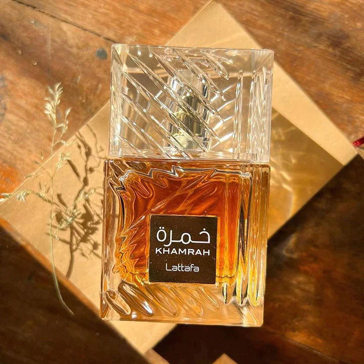 flacon khamrah en verre