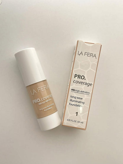 LA FERA COSMETICS PRO COVERAGE HD HIGH DEFINITION