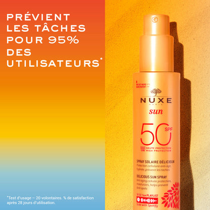 NUXE SPRAY SOLAIRE FONDANT HAUTE PROTECTION SPF50