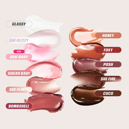 HUDA BEAUTY - Faux Filler - Extra shine lip Gloss