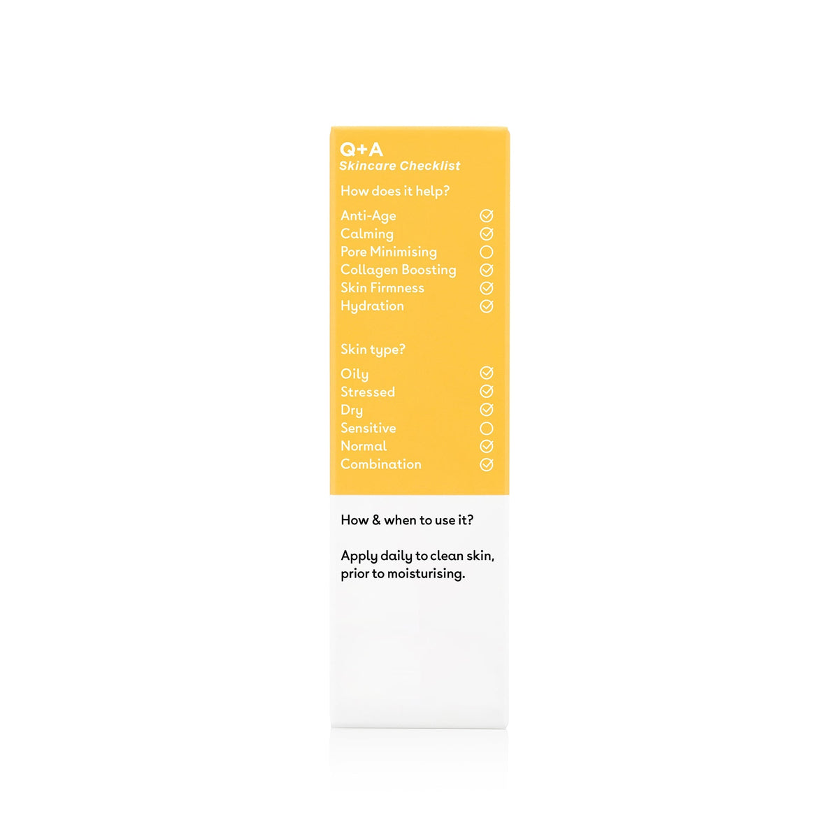 Q+A Peptide Facial Serum 30ml