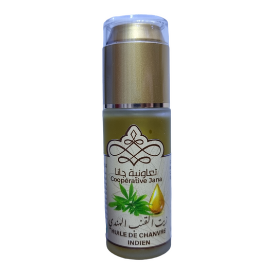 Huile de chanvre indien 60ml - Cooperative jana