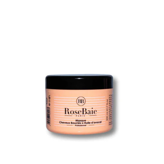 Rose Baie Masque Cheveux bouclés x Huile d’Avocat