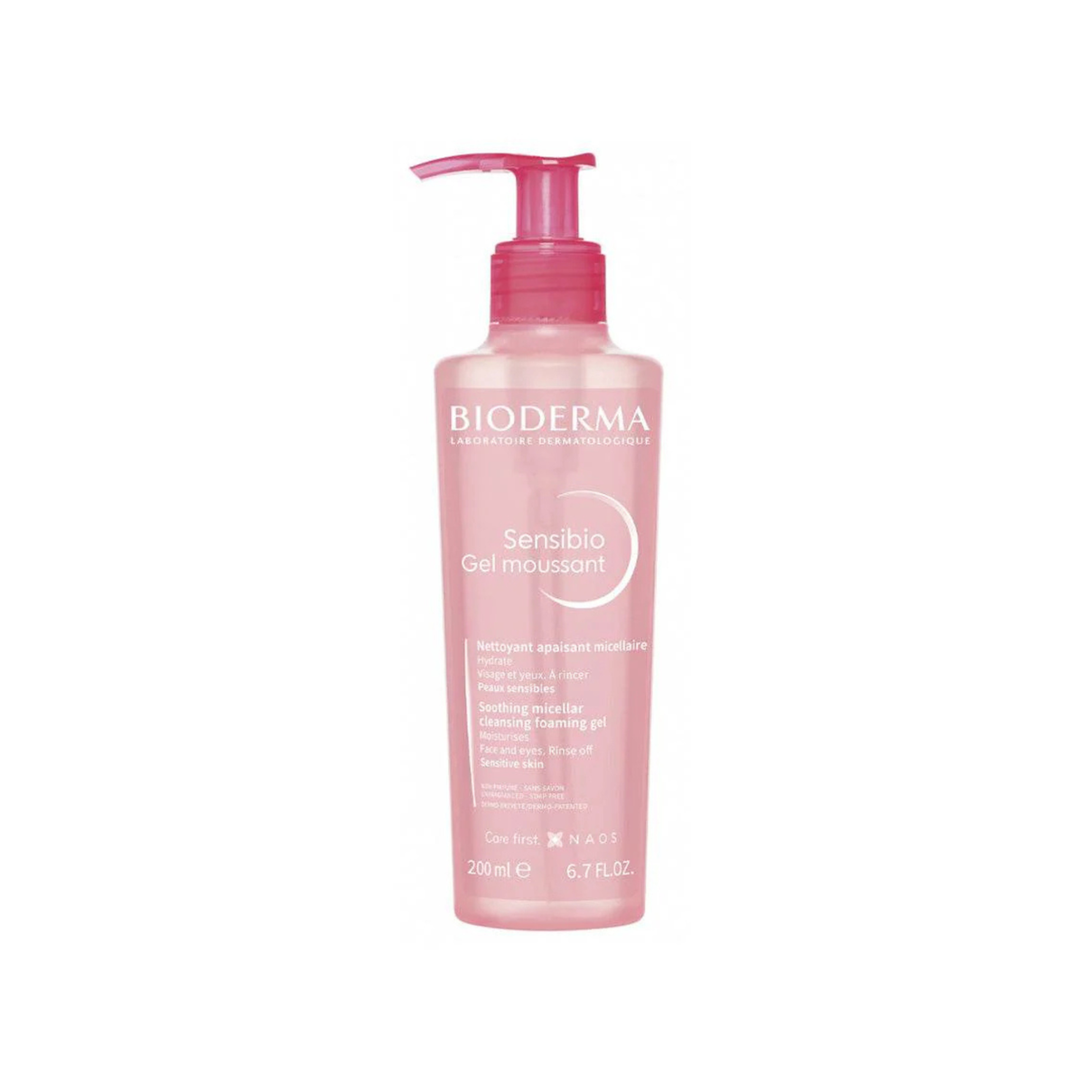 Bioderma – Sensibio Gel Moussant Nettoyant Douceur – 200 M