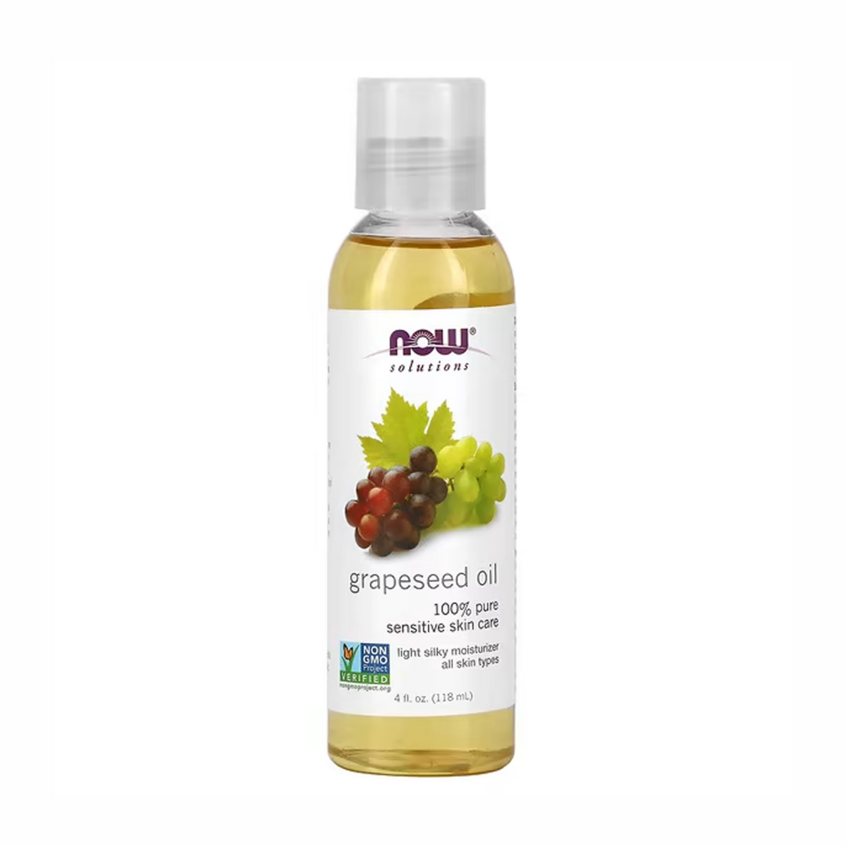 NOW Foods Solutions Grapeseed Oil - 118ml