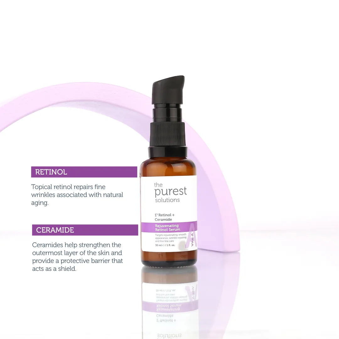 The Purest Solutions Vita-A Rejuvenating Retinol Serum (%1 Retinol + Ceramide)