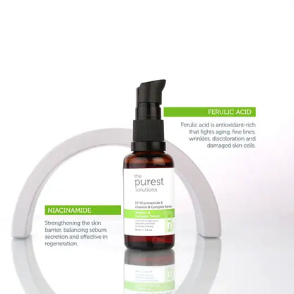 The Purest Solutions - Vita-B Niacinamide %10 + Vitamin B Complex Serum
