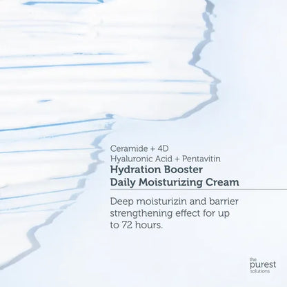 The Purest Solutions Hydration Booster Daily Moisturizing Cream Ceramide + 4D Hyaluronic Acid + Pentavitin