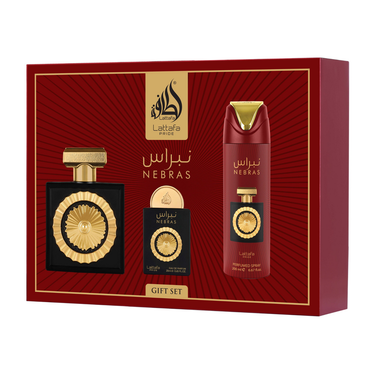 Lattafa - Giftset Nebras  3pc
