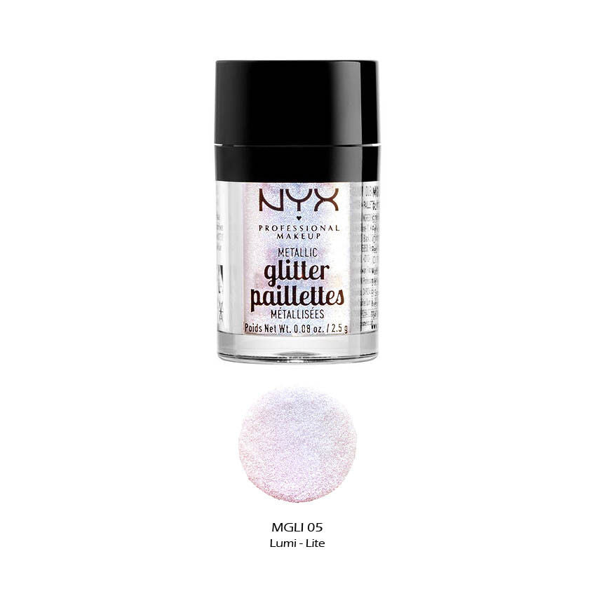 NYX GLITTER PAILLETTES VISAGE ET CORPS