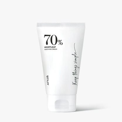 ANUA Heartleaf 70% Soothing Cream - 100mL