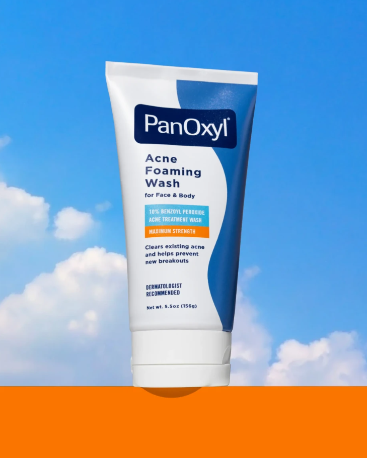 PanOxyl Acne Foaming Wash Benzoyl Peroxide 10% Maximum Strength