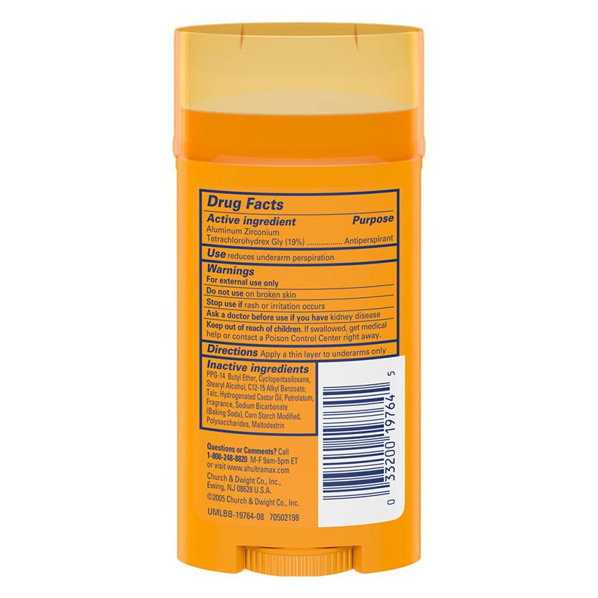 ULTRAMAX Solid Antiperspirant Deodorant Cool Blast