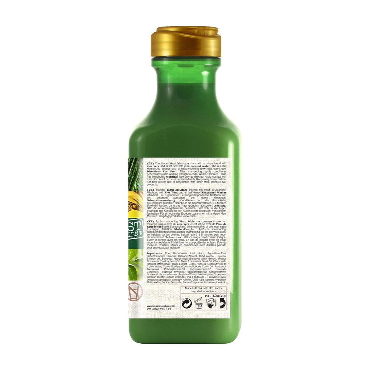 Maui Moisture Conditioner Bamboo Fibers for Weak Brittle Hair