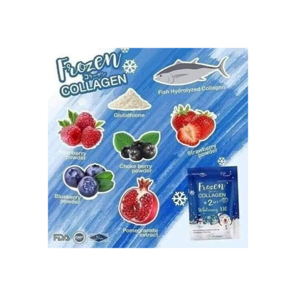 Frozen Collagen gluta 2 in 1
