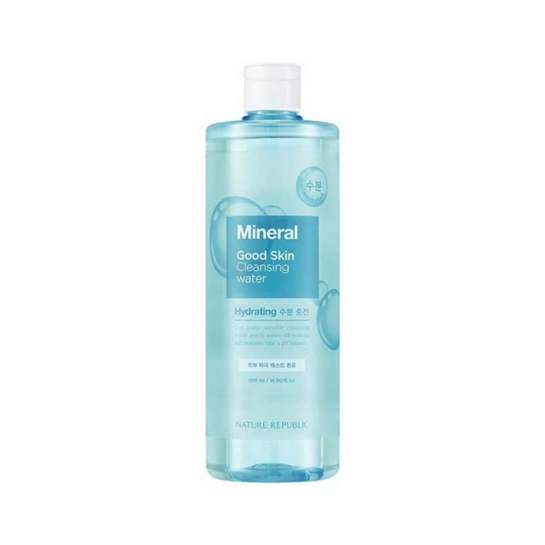 NATURE REPUBLIC – GOOD SKIN MINERAL AMPOULE CLEANSING WATER 500 ML