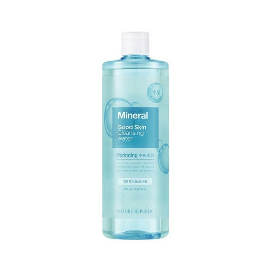 NATURE REPUBLIC – GOOD SKIN MINERAL AMPOULE CLEANSING WATER 500 ML