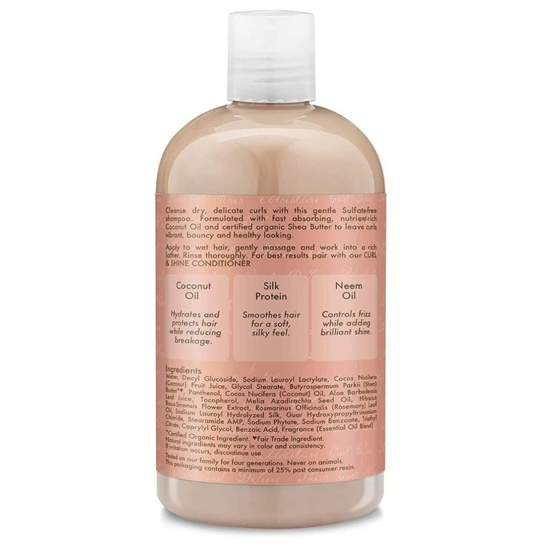 Shea Moisture  Curl & Shine Shampoing 384 ML