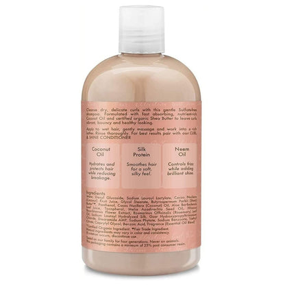 Shea Moisture  Curl & Shine Shampoing 384 ML