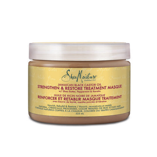 JAMAICAN BLACK CASTOR OIL STRENGTHEN & RESTORE TREATMENT MASQUE