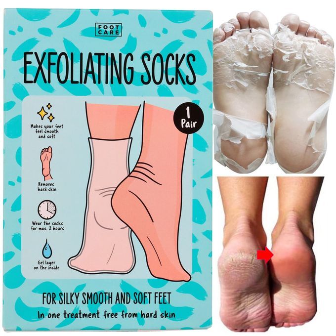 exfoliating socks 1 Paire Chaussettes Exfoliante Soin Anti Callosité